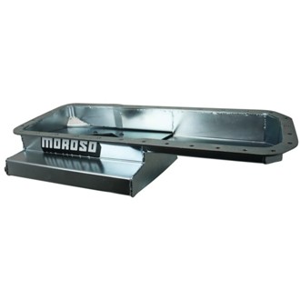 Datsun/Nissan L24/L26/L28 Road Race Baffled Wet Sump 7qt 6.25in Steel Oil Pan