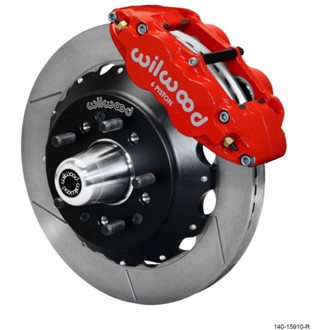 Wilwood Narrow Superlite 6R Front Big Brake Kit 12.88in GT Competition Series Rotor - Red
