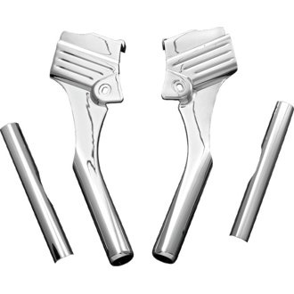 Deluxe Neck Cover Kit 95-05 Touring Models Chrome