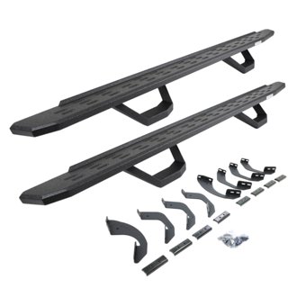 RB30 Running Boards with Mounting Brackets, 2 Pairs Drop Steps Kit