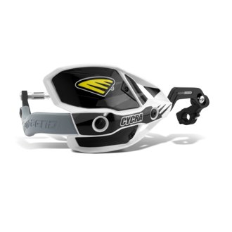 CRM Ultra 1-1/8 in. Clamp w/White Shields/Black Covers