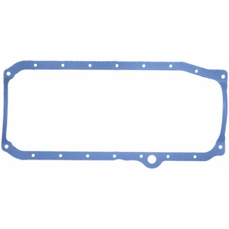 Molded rubber, 1-piece w/rigid carrier Engine Oil Pan Gasket Set
