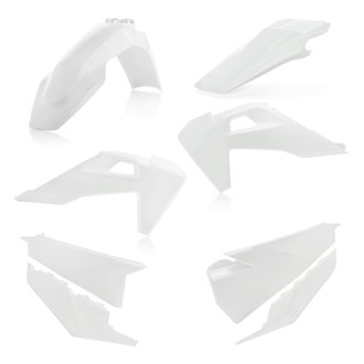 19-22 Husqvarna 125-450 TC/ FX/ FC/2019 TX300/ 20-22 TX300i Plastic Kit - White