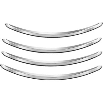 Rear Fender Accents Flhrxs / Flhx/Flhxs / Fltrx/Xs Models Chrome