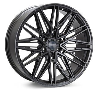 HF6-5 22x10 / 6x139.7 / ET-18 / Super Deep Face / 106.1 - Matte Gunmetal Wheel