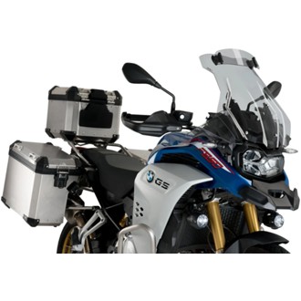 Touring Plus Windshield With Visor Smoke