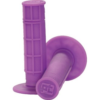 1/2 Waffle Grips - Neon Purple