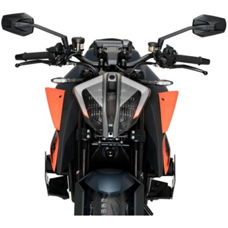Naked Side Spoilers Black