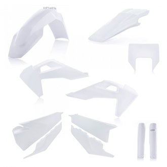 20-23 Husqvarna TE150i-300i/ FE350/s-501/s Full Plastic Kit - 20 White