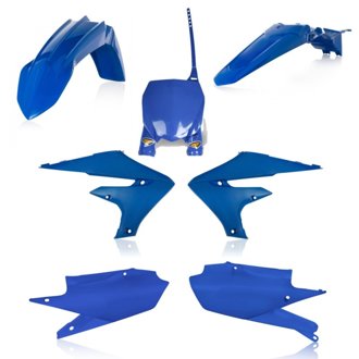 18+ Yamaha YZ250F-450F/FX 5 PC. Replica Body Kit - Blue