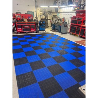 FLOORING, PROTECH, SMOOTH, BLUE, 24 PIECE