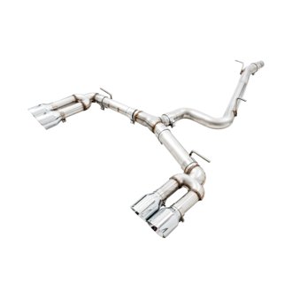AWE Track Edition for Audi 8V S3 - Chrome Tips, 102mm
