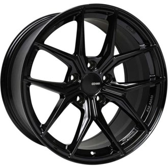 TSR-X 20x9.5 40mm Offset 5x120 BP 72.6 CB Gloss Black Wheel