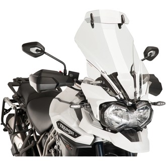Multi-Adjustable Visor Fixed With Screws Clear