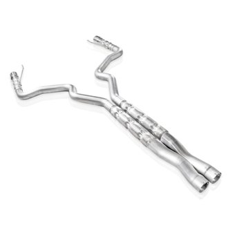 2015-16 Mustang GT 3in Catback X-Pipe Retro Chambered Mufflers 2-1/2in Cores