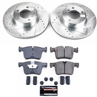 Z23 Daily Driver Carbon-Fiber Ceramic Brake Pad and Drilled & Slotted Rotor Kit