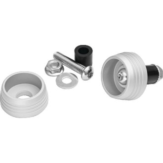 Lodestar Axle Sliders Silver