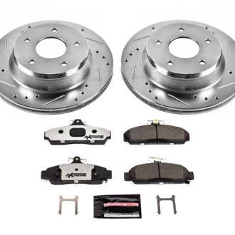Z26 Street Performance Ceramic Brake Pad and Drilled & Slotted Rotor Kit