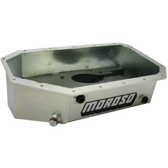 Acura/Honda K Series Swap Road Race Baffled Extra Capacity 5.5in Steel Oil Pan
