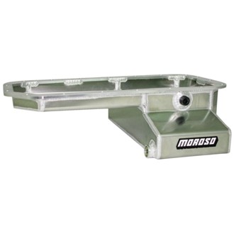 Toyota 2RZFE/3RZFE Kicked Out w/-16An Pick Up Wet Sump 5qt 5.5in Aluminum Oil Pan