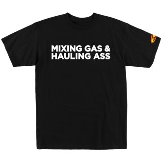 Gass Tee Black Large
