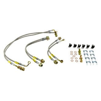 00-06 Chevrolet Tahoe (Rear Disc w/ Stabila Trak) Stainless Steel Brake Line Kit