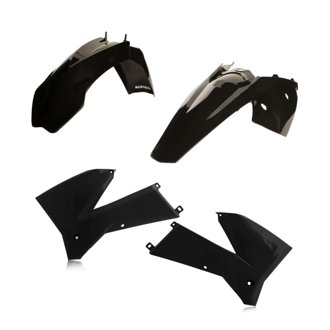 05-06 KTM SX125/525/ 2007 XC/F/W Plastic Kit - Black