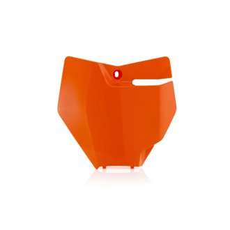 18+ KTM SX85/21-24 GasGas MC85 Front Number Plate - 16 Orange