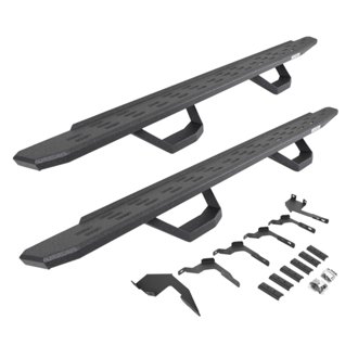 RB30 Running Boards with Mounting Brackets, 2 Pairs Drop Steps Kit