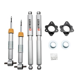 3 INCH LEVELING KIT | STRUT SPACERS W/ TRAIL PERFORMANCE STRUTS/SHOCKS