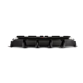 18+ BMW M5 (F90) Rear Carbon Fiber Diffuser - High Gloss w/ Red/White Logo
