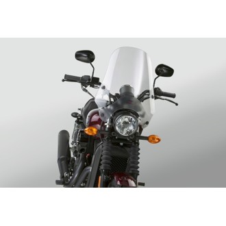 Street Shield w/ Handlebar 7/8 and 1 in. U-Clamp - Clear