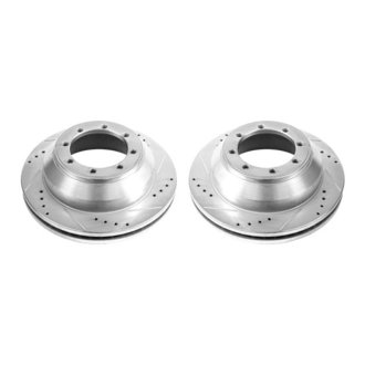 Evolution Performance Drilled And Slotted Rotor Pair