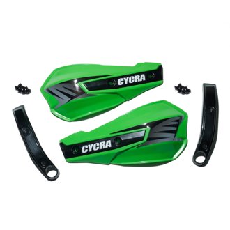 Vortex Replacement Hand Shields W/Abrasion Guards - Green