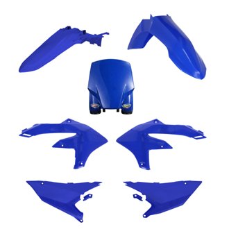2026 Yamaha YZ450F 5 pc Body Kit - Blue
