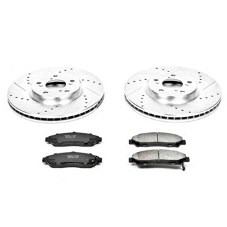 Z23 Daily Driver Carbon-Fiber Ceramic Brake Pad and Drilled & Slotted Rotor Kit