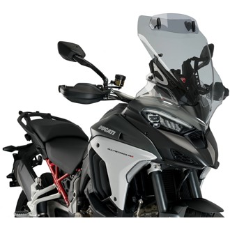 Touring Windshield With Visor Smoke