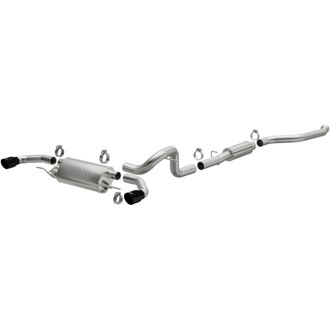 Overland Series Black Chrome Cat-Back System