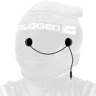 In-Helmet Speakers with 3.5mm Plug Mono / Standard