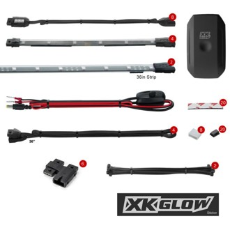 Led Snowmobile Accent Light Kits Xkchrome Smartphone App (Standard