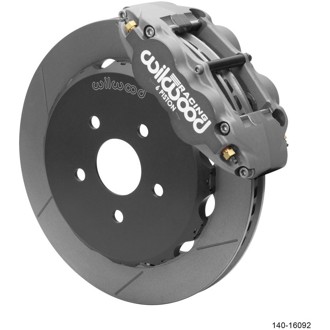 Wilwood Forged Narrow Superlite 6R Front Brake Kit (Race) 12.88in Slotted Rotor 06-15 Honda Civic Si