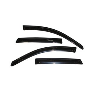 AVS 03-08 Pontiac Vibe Ventvisor Outside Mount Window Deflectors 4pc - Smoke