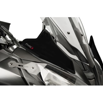 Extended Front Deflectors Black
