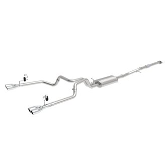 Vulcan Series 304 Stainless Steel Cat-Back Exhaust System w/ Polished Tip