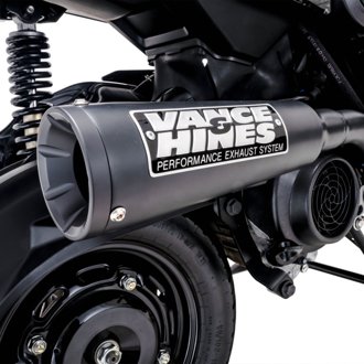 HONDA 17-22 Navi Upswp Exh Black Slip-On Exhaust