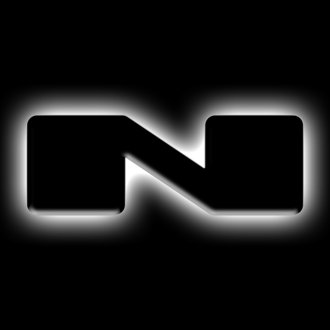 Universal Illuminated Led Letter Badges - Matte Black Surface Finish - N