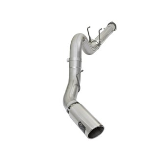 ATLAS 5 IN Aluminized Steel DPF-Back Exhaust System w/Polished Tip