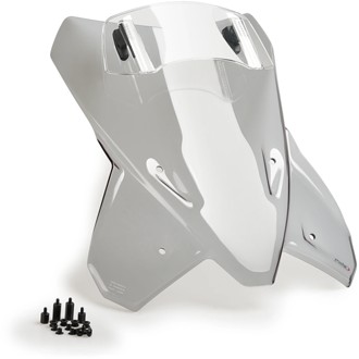 Touring Plus Windshield With Visor Smoke