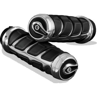Kinetic Grips Universal 7/8in Chrome