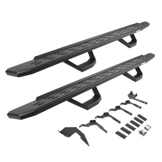 RB30 Running Boards with Mounting Brackets, 2 Pairs Drop Steps Kit